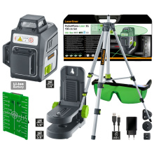 LASER LIGNES POCKETPLANE 3D PRO FAISCEAU VERT + SET